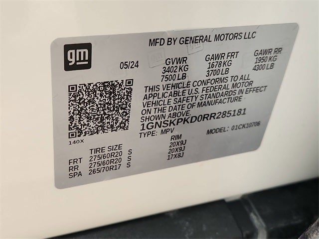 2024 Chevrolet Tahoe Z71