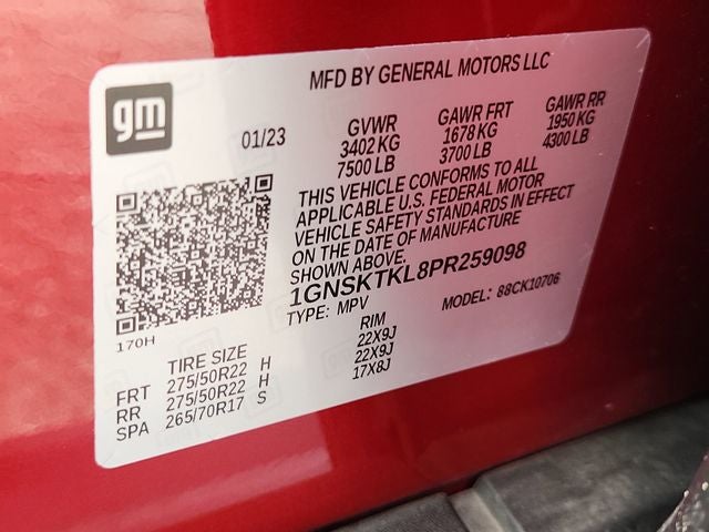 2023 Chevrolet Tahoe High Country