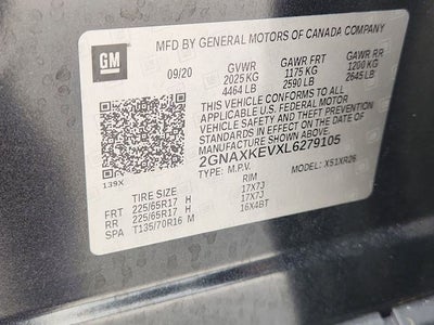 2020 Chevrolet Equinox LT