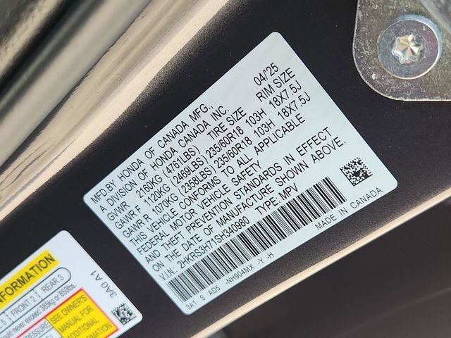 2025 Honda CR-V EX-L