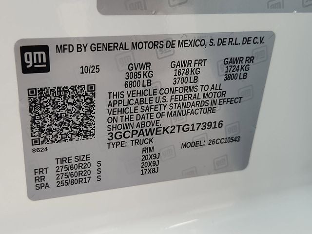 2026 Chevrolet Silverado 1500 RST