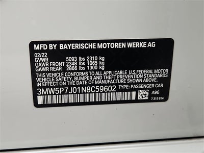 2022 BMW 3 Series 330e iPerformance