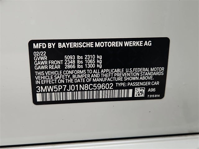 2022 BMW 3 Series 330e iPerformance