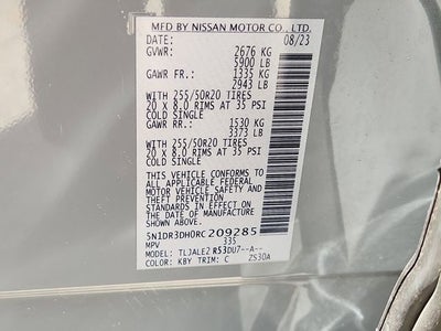 2024 Nissan Pathfinder Platinum