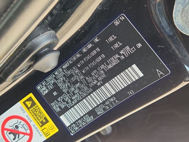 2014 Toyota Highlander XLE V6