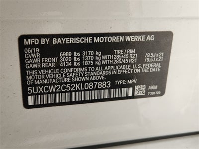 2019 BMW X7 xDrive40i