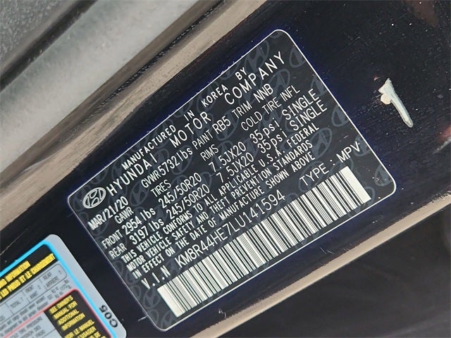 2020 Hyundai Palisade SEL