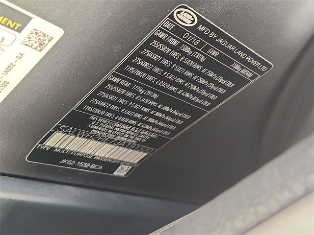 2018 Land Rover Range Rover Sport Supercharged