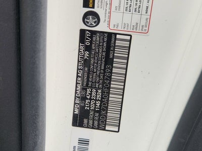 2017 Mercedes-Benz SL-Class SL 550