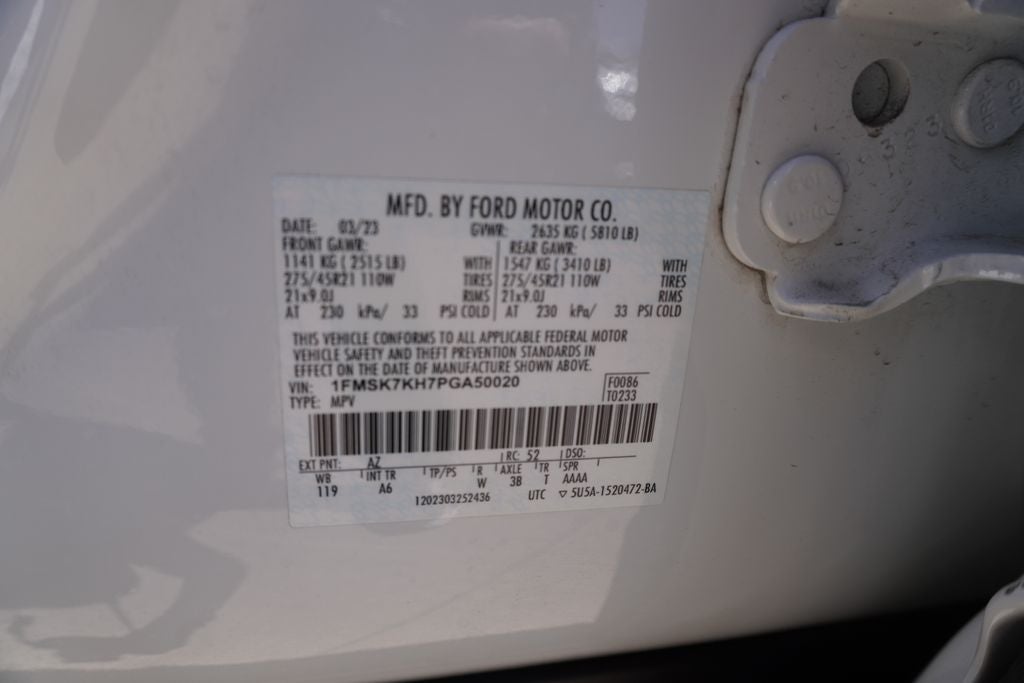 2023 Ford Explorer ST-Line