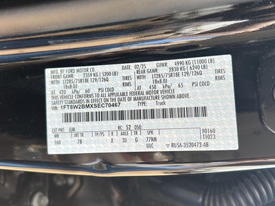 2025 Ford Super Duty F-250 Platinum