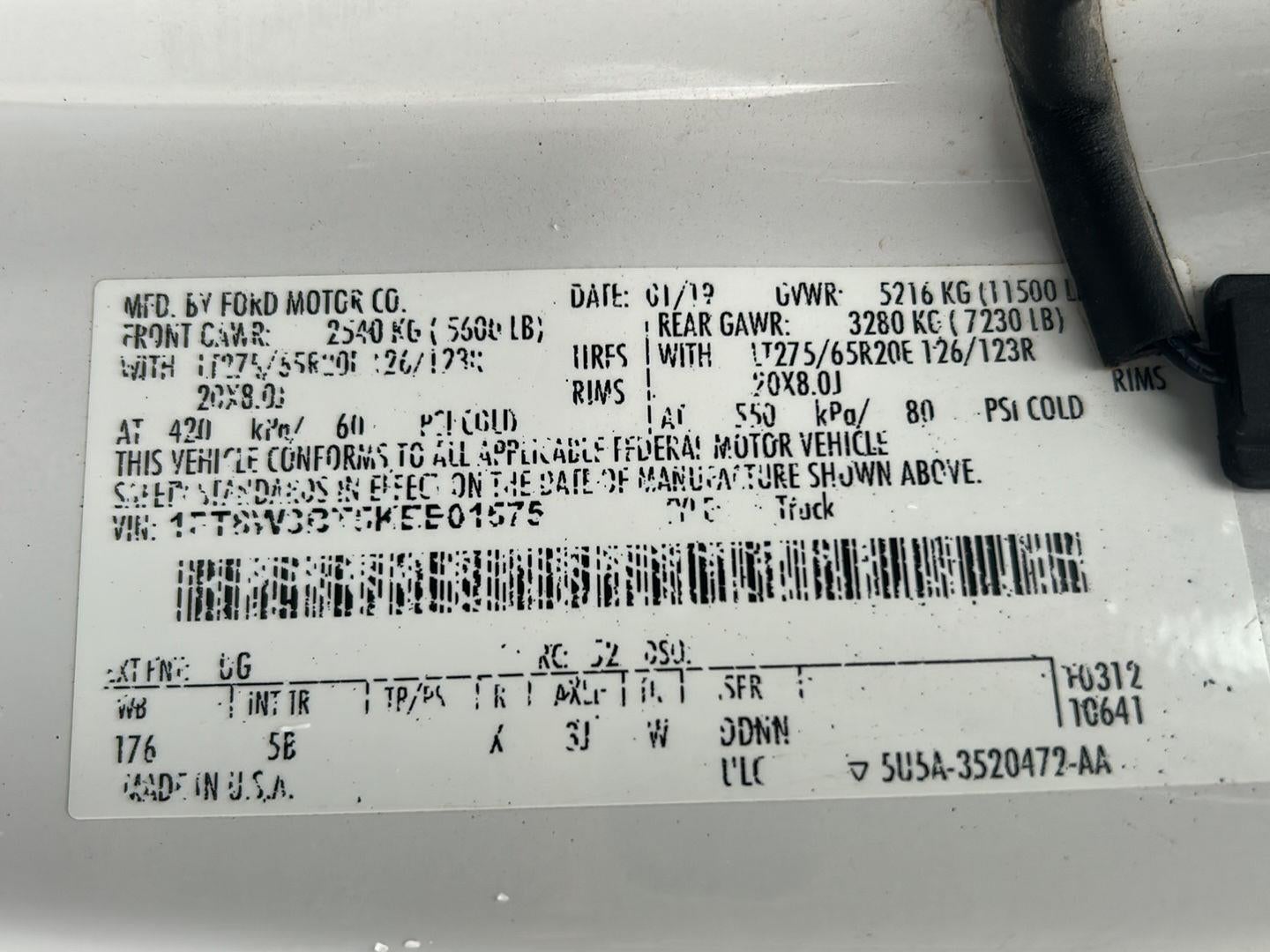 2019 Ford Super Duty F-350 Lariat