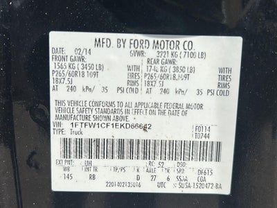 2014 Ford F-150 FX2