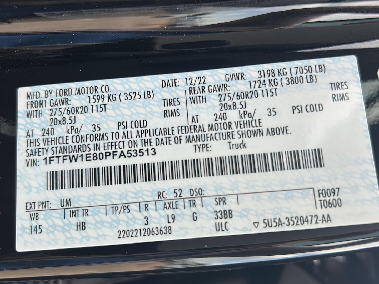 2023 Ford F-150 LARIAT