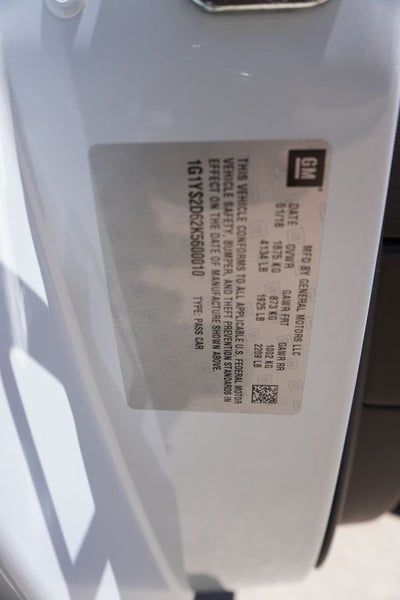 2019 Chevrolet Corvette Z06 2LZ