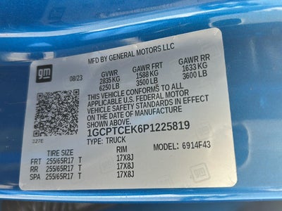 2023 Chevrolet Colorado 4WD LT