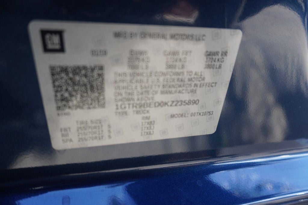 2019 GMC Sierra 1500 SLE