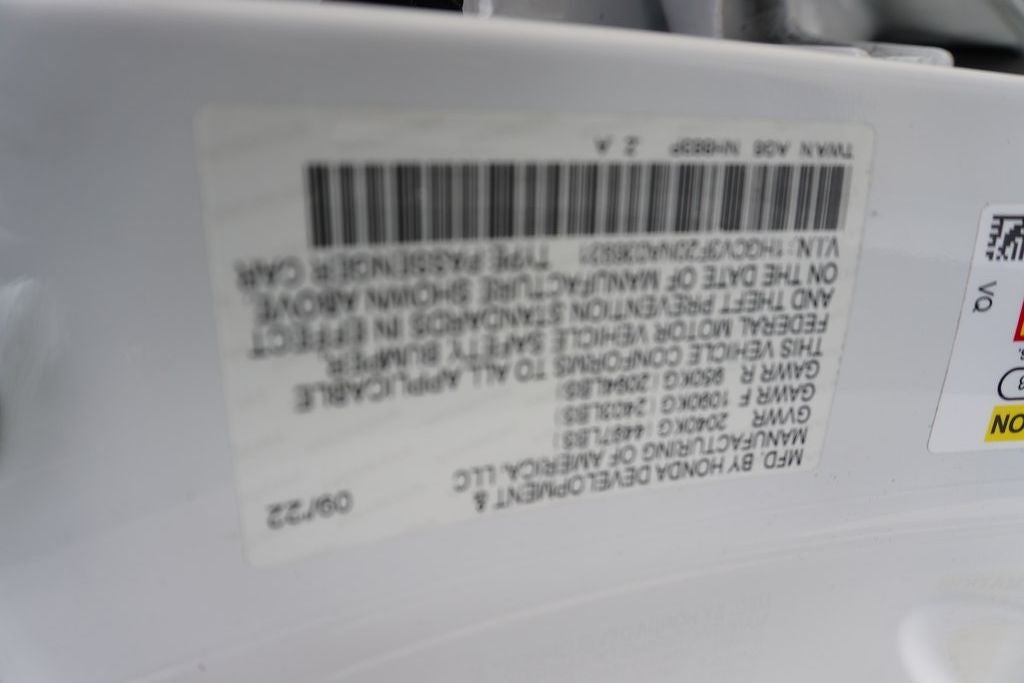 2022 Honda Accord Hybrid Sport