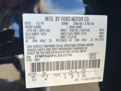 2020 Ford Edge ST