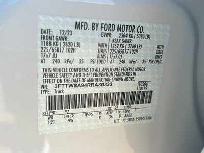 2024 Ford Maverick XL