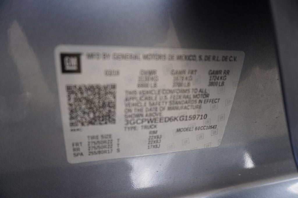 2019 Chevrolet Silverado 1500 LTZ