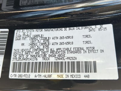 2025 Toyota Tacoma TRD Sport