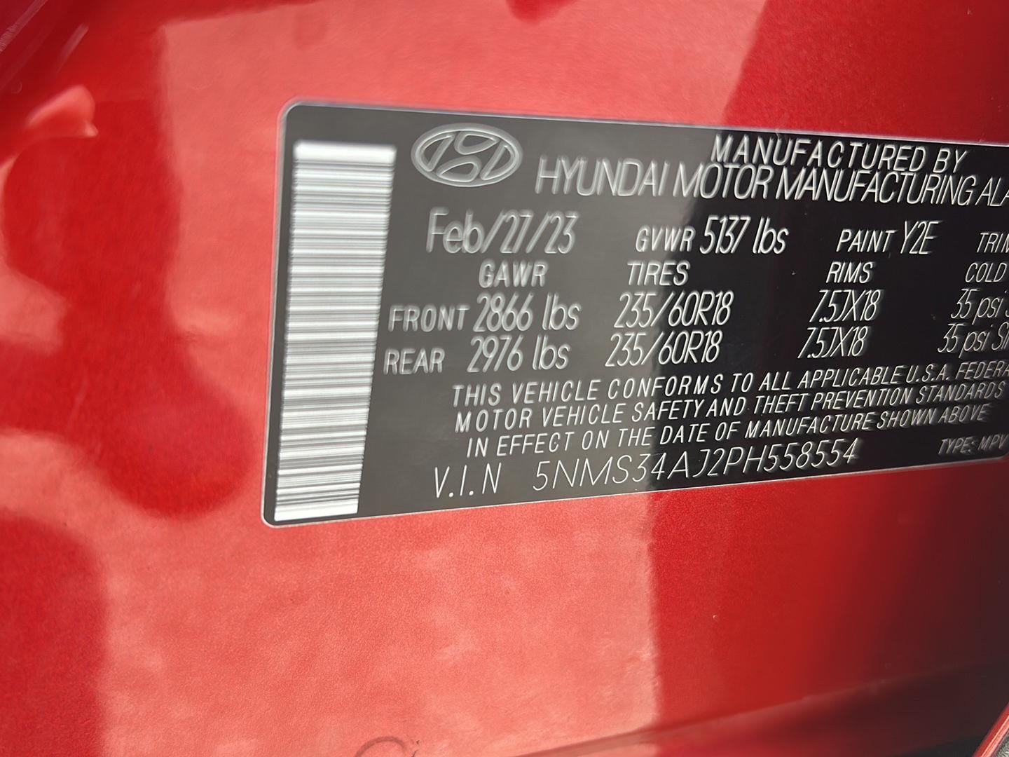 2023 Hyundai Santa Fe SEL