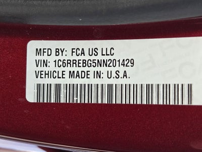 2022 RAM 1500 Big Horn/Lone Star