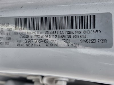 2019 RAM 1500 Big Horn/Lone Star