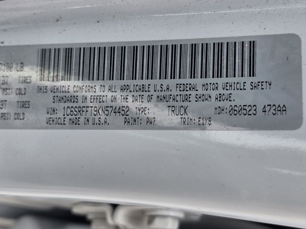 2019 RAM 1500 Big Horn/Lone Star