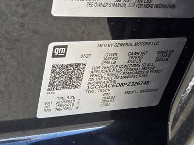 2023 Chevrolet Silverado 1500 LT