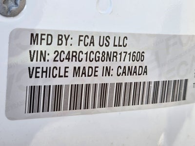 2022 Chrysler Voyager LX WHEELCHAIR VAN