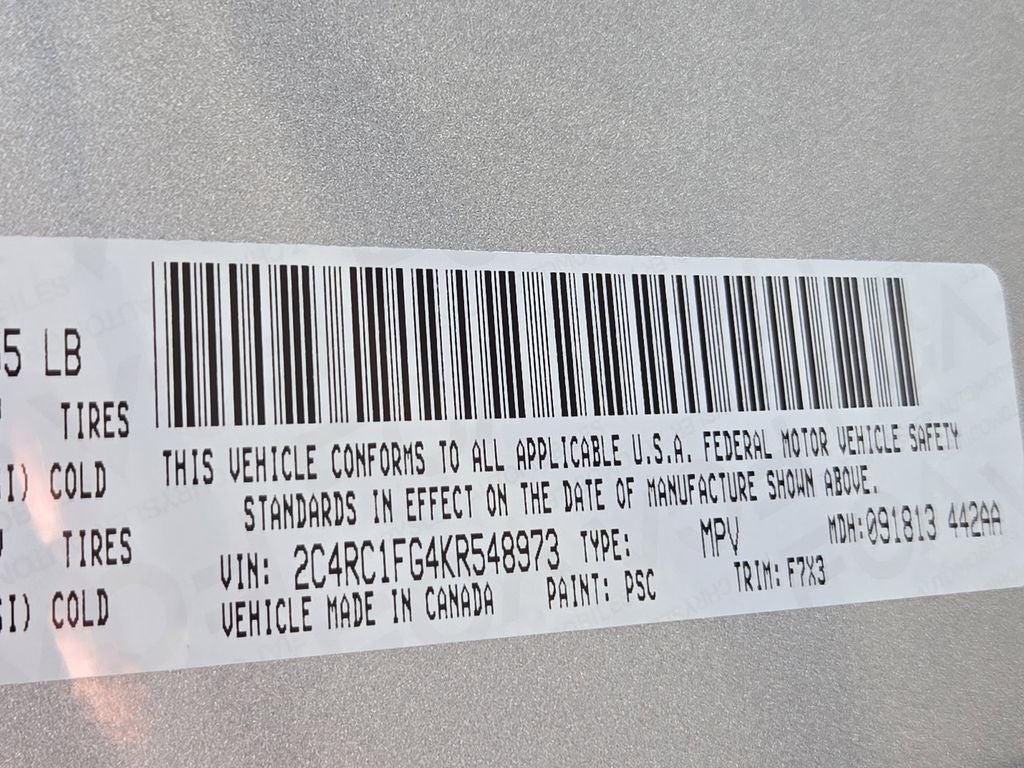 2019 Chrysler Pacifica Touring Plus