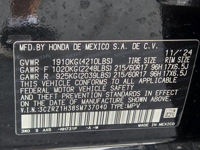 2025 Honda HR-V LX