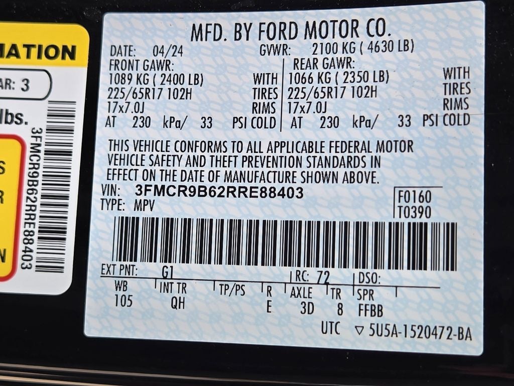 2024 Ford Bronco Sport Big Bend