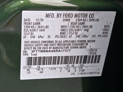 2025 Ford Maverick Tremor