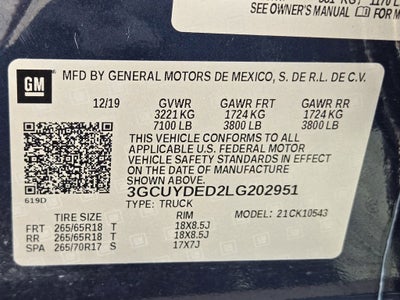 2020 Chevrolet Silverado 1500 LT Texas Edition