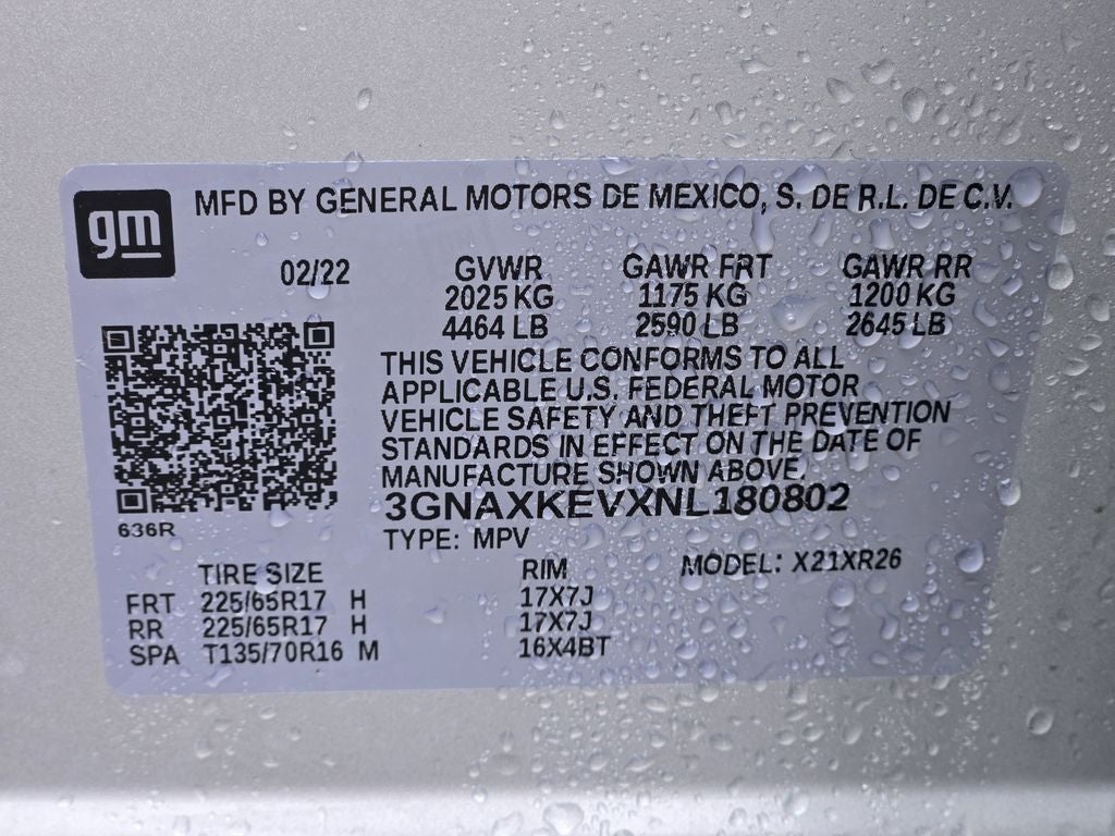 2022 Chevrolet Equinox LT